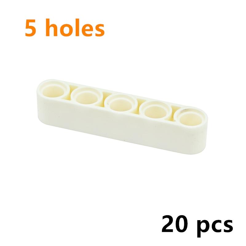 DO-IT-YOURSELF Liftarm Thick 1x5 Hole Arm Bricks Building Blocks Technical Compatible MOC Components 32316 Assemble Particles Learning-