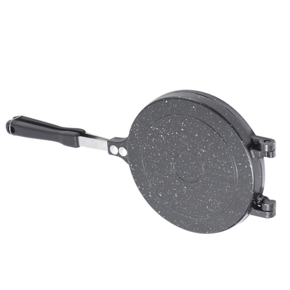 Heat Conduction Double Sided Frying Pan Aluminum Alloy Sandwich Maker Baking Cooking