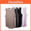 Versatile Victorious Men's Basic Long Length Curved Hem Tank Top Sleeveless T-shirts For Every Lifestyle And Occasion