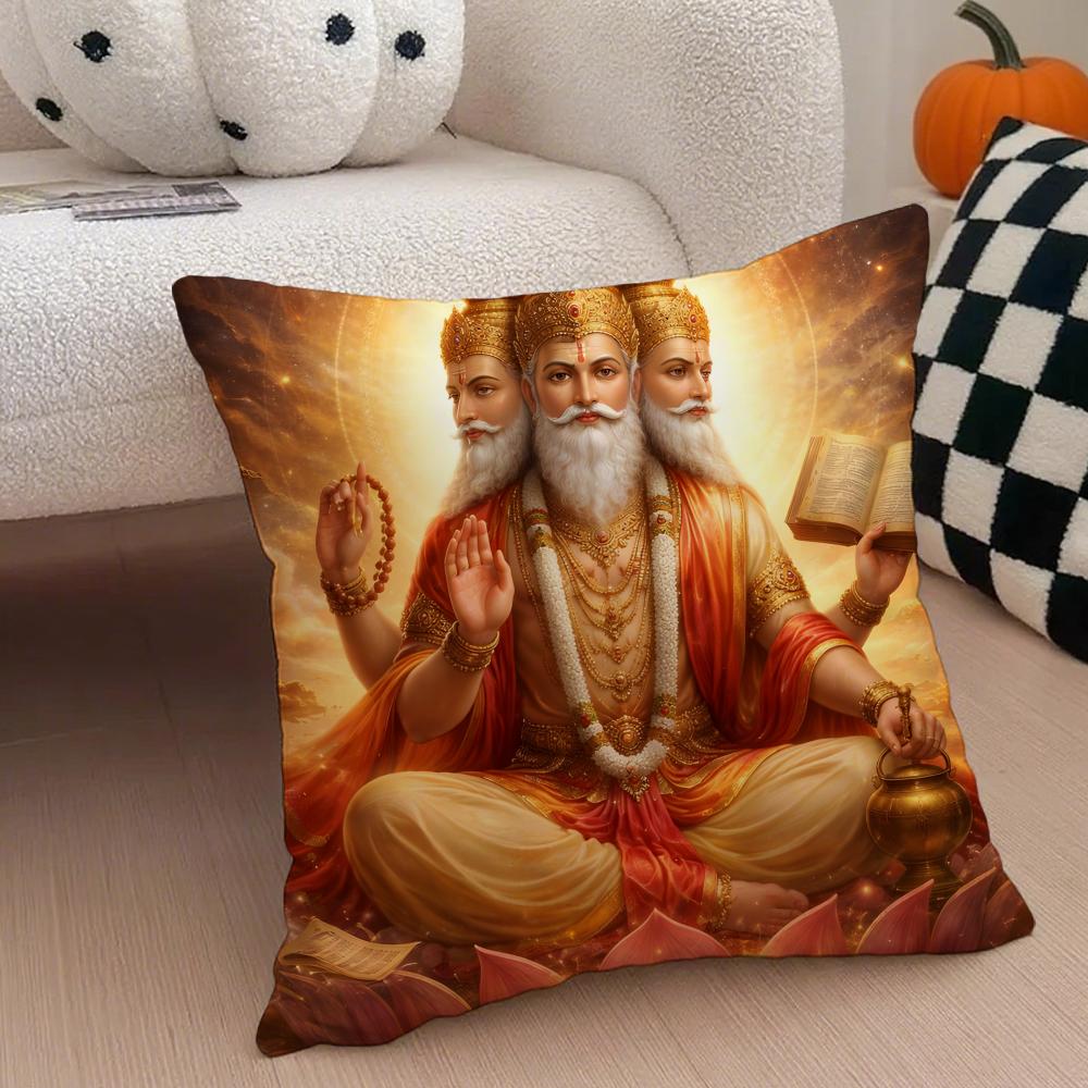 Classical traditional BBrahma Cushion Cover Throw Pillow Cover Hidden Button Durable Polyester Chair Cushion