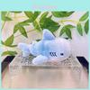 Charming Rainbow Shark Plush Keychain Soft Toy Cute Bag Accessory For Children