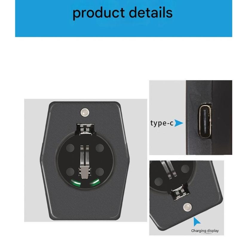 Universal USB C LIR2032 Battery Charger With Fast Charging And Overcharge Protections