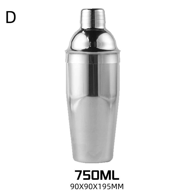 Shaker à Cocktail en Acier Inoxydable 1 Pièce Étanche Outil de Bar Professionnel pour Fête à Domicile Barman Mélange de Boissons