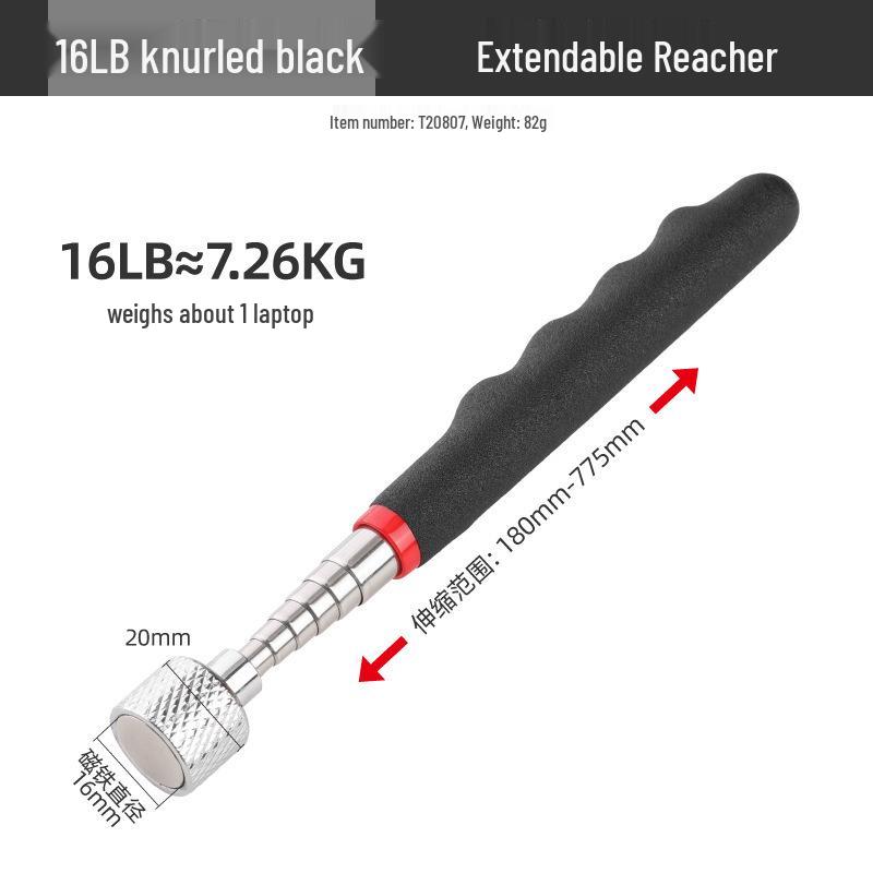 

Магнитный захват с выдвижным механизмом 8 фунтов с подсветкой для авторемонта