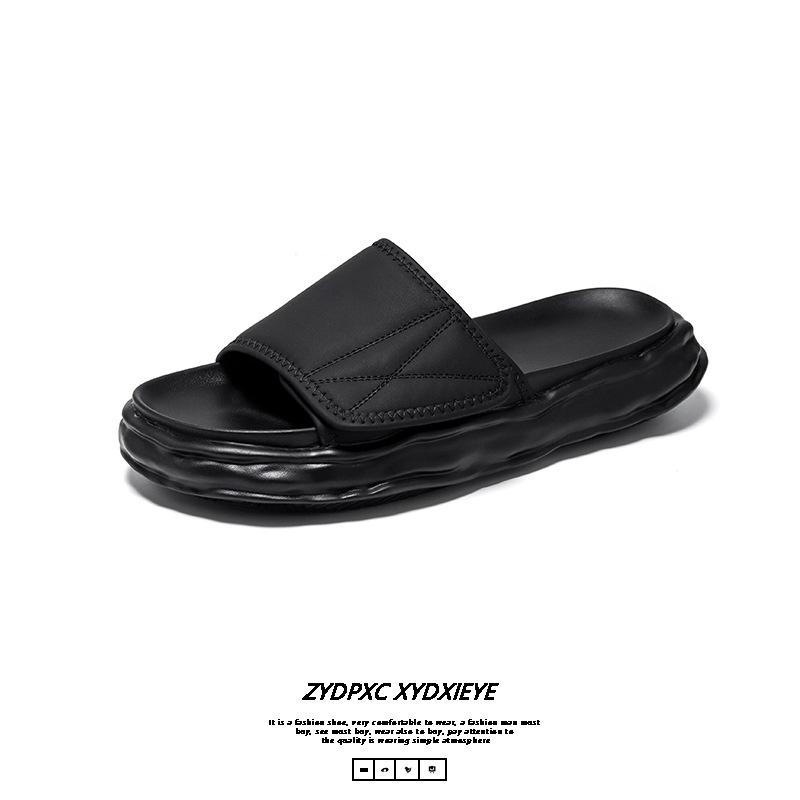 Sandals Men's 2025 Summer New Sports Beach Shoes Non-slip Outer Wear Cool Slippers Soft-soled Casual Men 4887-B