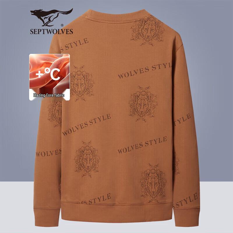 

Septwolves Men s Round Neck Pullover Sweatshirt T-shirt XL (175/92A)