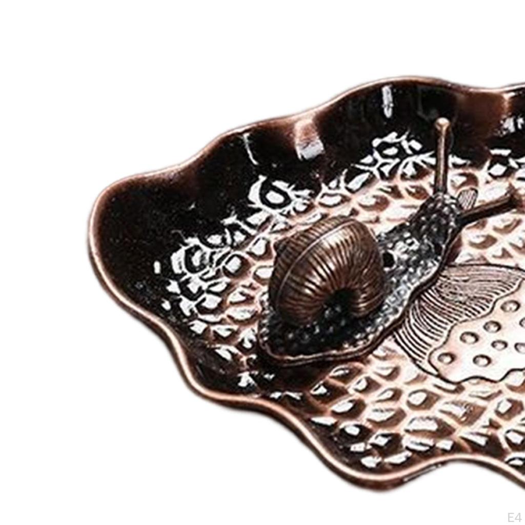 Holder Ornament Plate Landscape Stand Metal for Decoration