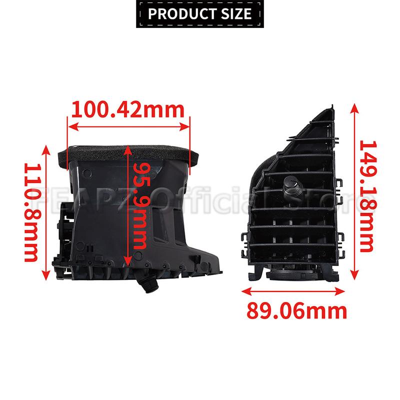 A4478300654 A4478300454 Car Front Dashboard Center A/C Grille Vent Air Conditioner Outlet For Mercedes-Benz Vito V260 W447 W448