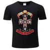 Guns N Roses Bullet Logo Black Graphic Band T-Shirt Tshirt T Shirts Man Top Tee Tops Gun Movie Logo