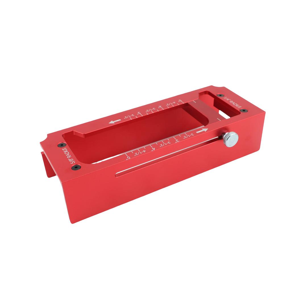 Door Hinge Jig Aluminum Alloy Door Hinge Template Kit for Router Adjustable Mortise Jig Fits Door Hinges From 2.5in to