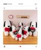 2025 Snoopy Love Heart Bouquet Plush Toy Pillow - Birthday Gift for Girls and Kids
