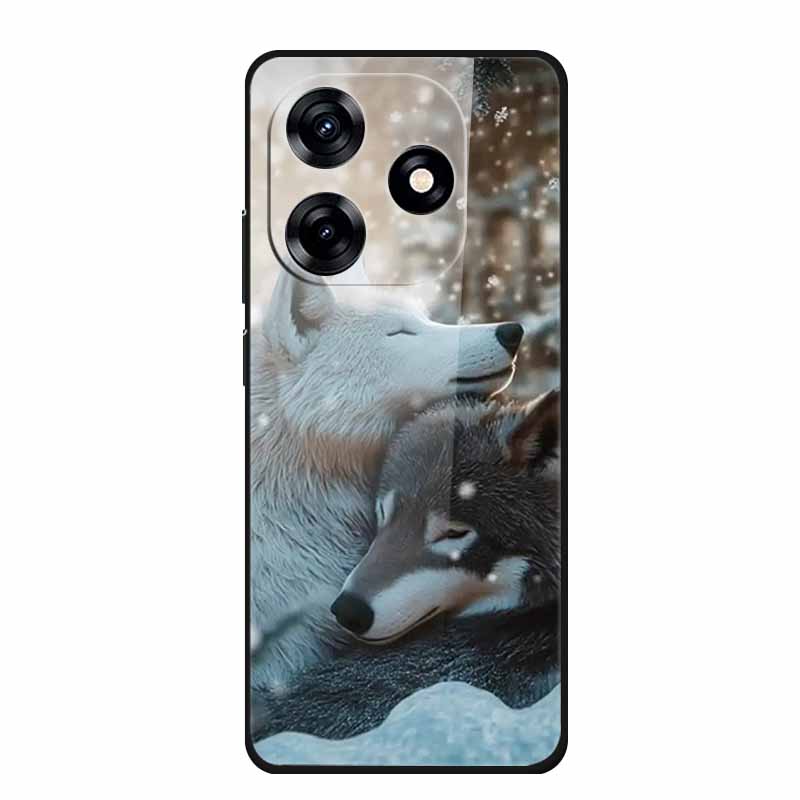 Glass Back Cover For Honor X5c / X5c Plus 4G Case Hard Tempered Glass Cases For Honor Play 10A 2025 Case Protective Funda Para