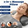 Multi-functional 3-in-1 Back Massager Vibrating Massage Lower Back Massager  Office Chair