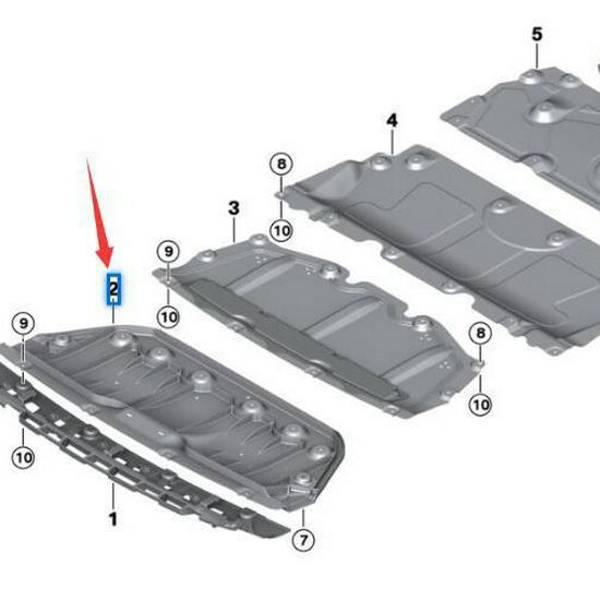 Protecție Motor BMW Seria 3 G20/G21 - 51757428142