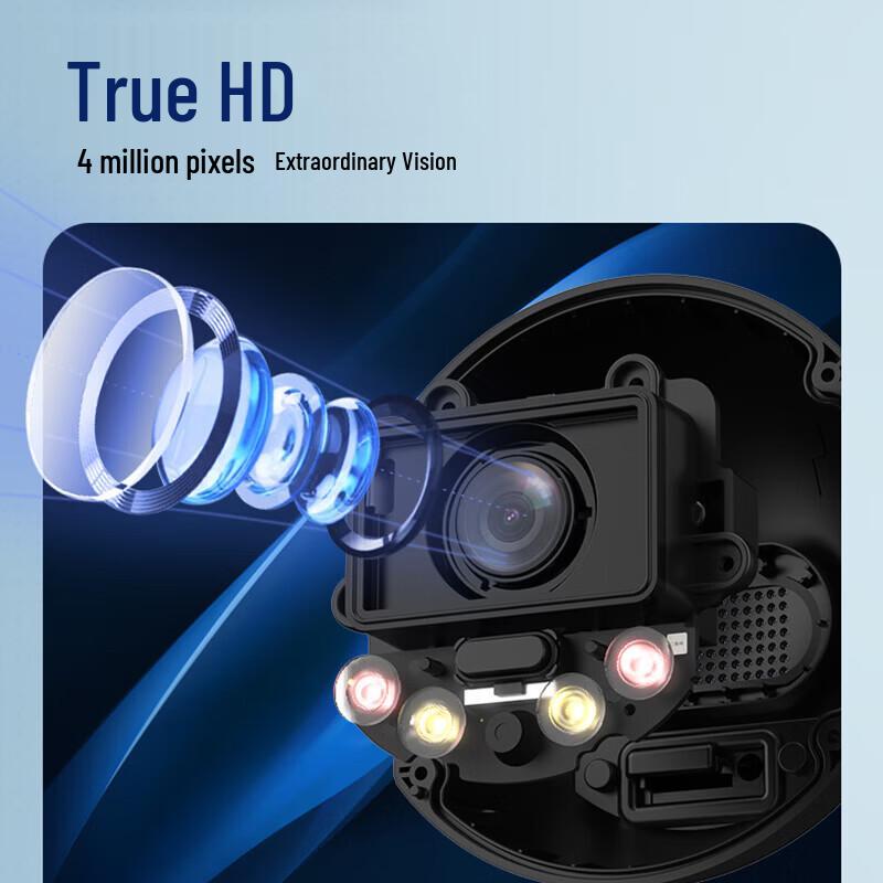 Dahua 4MP Wireless 360° PTZ Security Camera CN Plug (adapter Included)