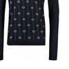 Gucci Sweaters Men's Dark Blue V Neck Moderate 576902XKAUM