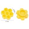 100Pcs Honeycomb Plum Blossom Shaped Grafting Eyelash Delay Cup Eyelashes Glue Holder Eyelash Extension Makeup Supplies