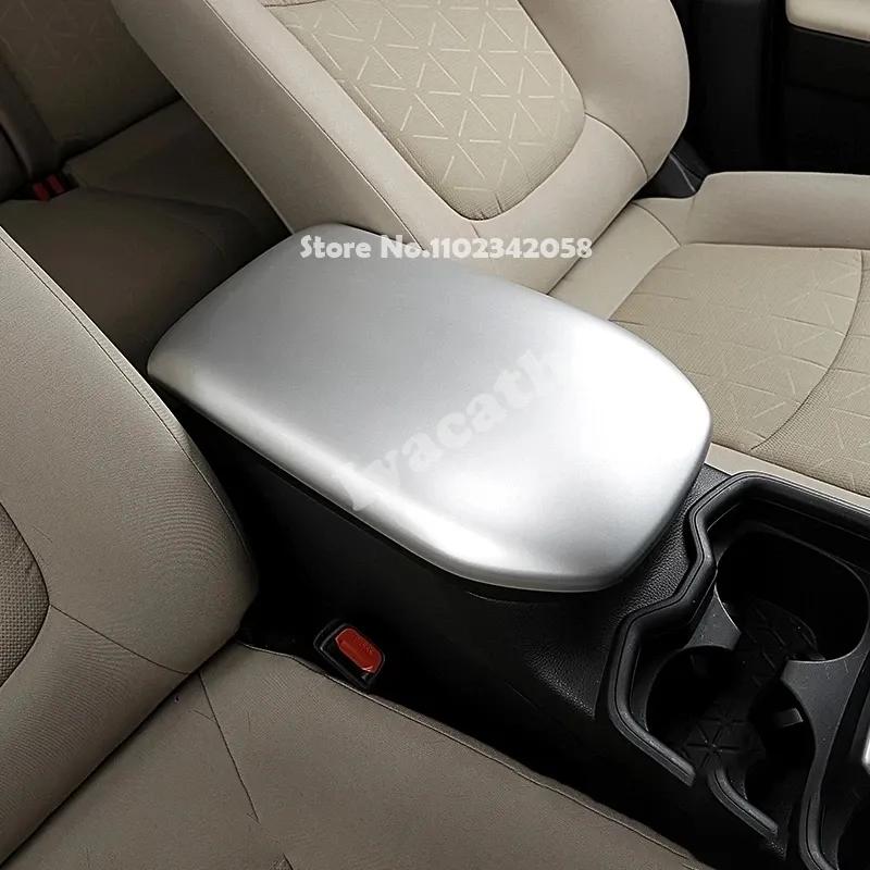 For Toyota RAV4 RAV 4 XA50     23 ABS carbon center control Storage box armrest panle cover interior accessories