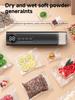 1Pc Rechargeable Vacuum Packaging Machine, Household Small Fully Automatic Dual-Pump Double-Sealing Freshness Preservation Vacuum Sealing Machine