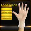 100Pcs Thickened Nitrile Gloves Food Grade Powder-Free Disposable Gloves for Kitchen Cleaning & Daily Protection