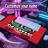Custom Name Personalized Hannover 96 Football Pattern Mousepad, Laptop PC Desk Mat, Decorative Desk Mat for Home Keyboard Pad Gift