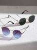 1/2PC S Fashion Geometric Metal Frame Women Sunglasses For Men Daily Life Shades Eyewear Accessories.