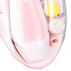 LED Baby Nail File Electric Nail Trimmer Manicure Set Toes Fingernails Care Trim Polish Kit for Toddlers Kids Newborn Pink