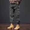 Overalls Men's Autumn New Korean Version of Trendy Brand Loose Large Size Casual Pants Youth Fashion Ruffian Handsome Leggings