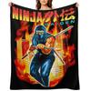NINJA GAIDEN BOX ART Dekový přehoz Měkký Velký Postelový Módní Měkké Postele Vintage Přehozy