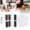 Empty Bobbin Transparent Plastic Spool Set Sewing Threads Embroidery Supplies Accessories