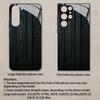 Elegante lusso Custodia per Telefono di Alta Gamma Custodia per Telefono in Vetro TPU per Samsung Galaxy S26 S25 S24 S23 S22 S21 FE Ultra Plus Resistente alle Cadute