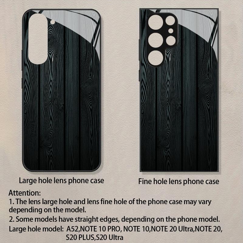 Elegante lusso Custodia per Telefono di Alta Gamma Custodia per Telefono in Vetro TPU per Samsung Galaxy S26 S25 S24 S23 S22 S21 FE Ultra Plus Resistente alle Cadute