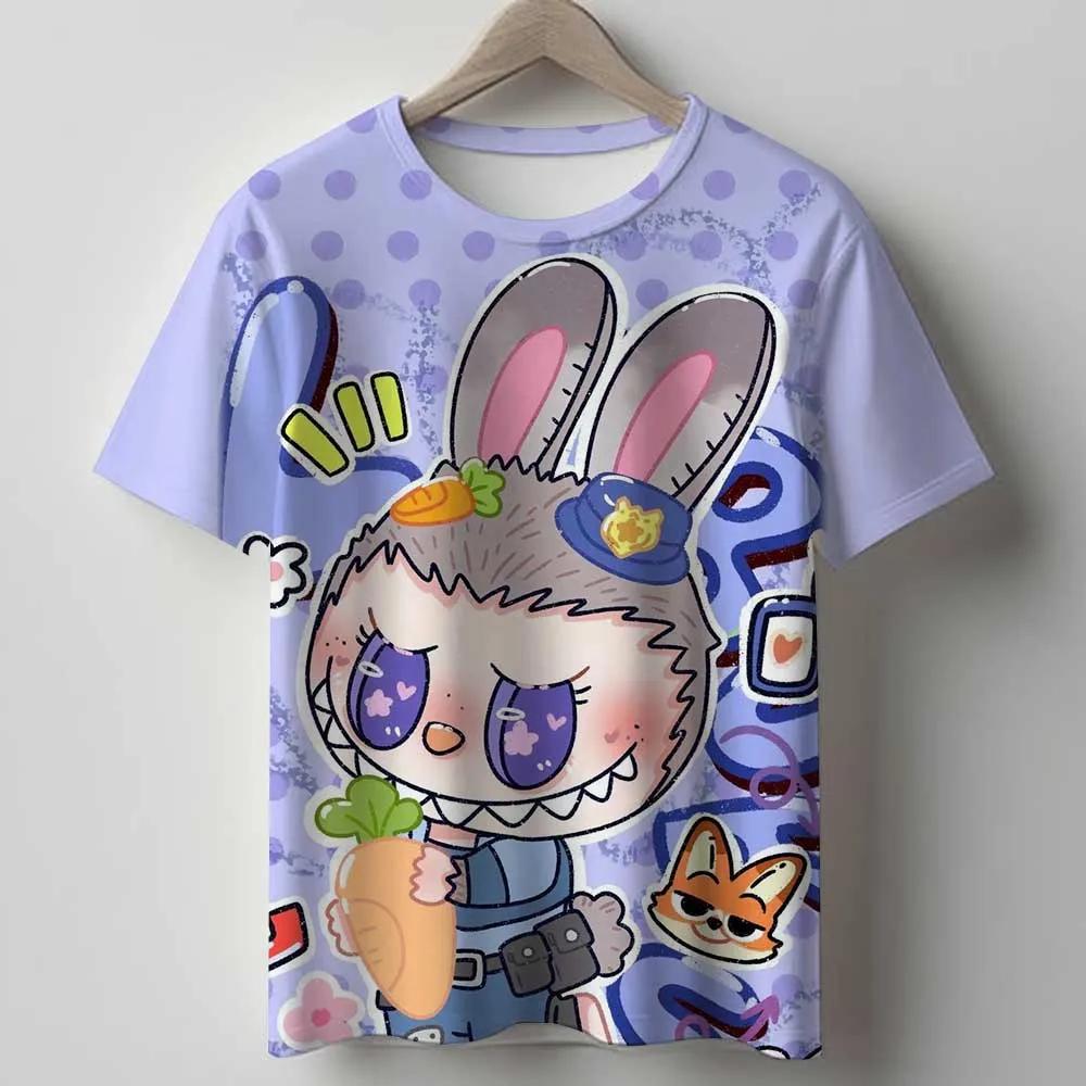 Autumn Arrivals Boys And Girls Short-Sleeved T-Shirts Cartoon Shorts Pride Children's Clothing Tops