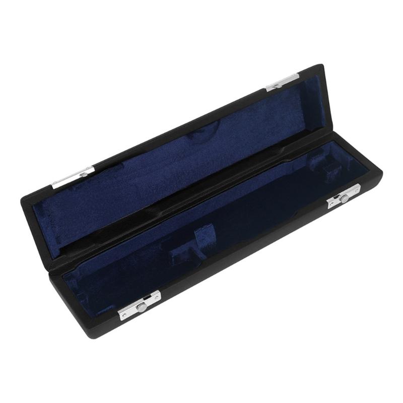 Simple 16 Hole Flute Case Black Oxford Cloth Flute Carrying Bag Easy To Carry