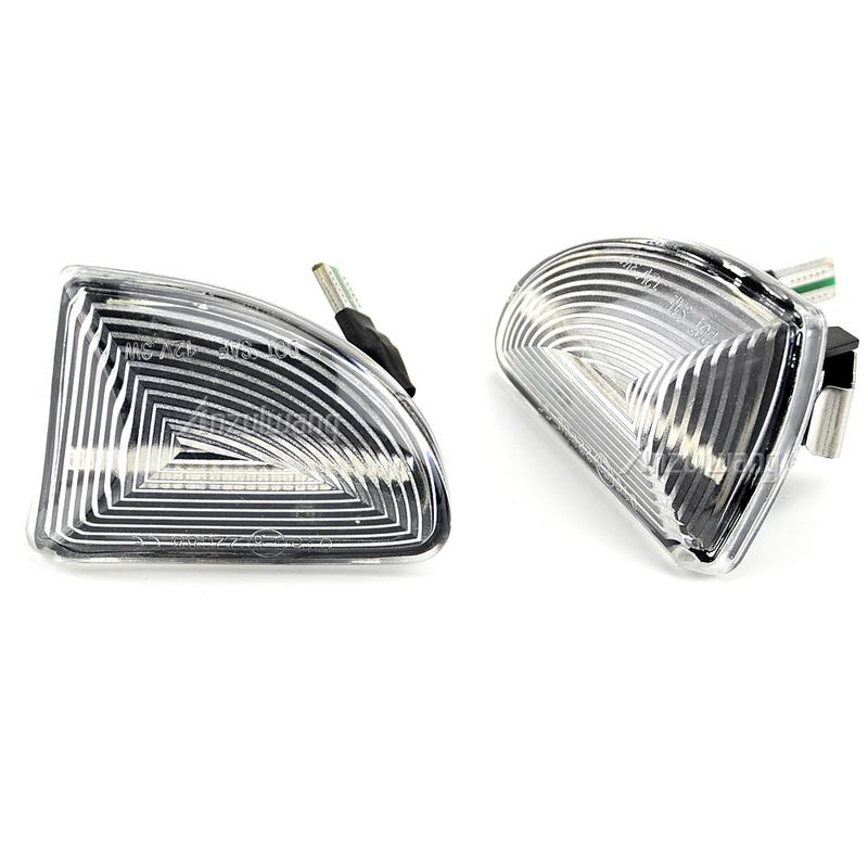 Fit For Mercedes-BENZ Smart Smart Fortwo W451 Coupe/Cabrio 2007-2014 2pcs LED Dynamic Side Marker Fender Light Turn Signal Light