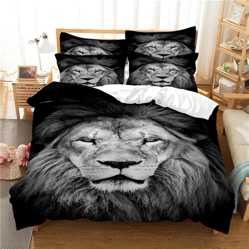 

3d Tiger Beding Set King Quen Winter Soft Duvet Cover Sets Children Kids,twin Ful Quen King Bedrom Set Home Textile House De Couete 100*200cm Single