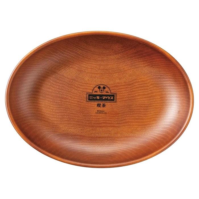Sanart Disney Mickey Mouse Plate – Oval 25.3cm – Brown