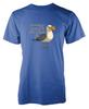 Bnwt Be As Happy As A Seagull With French Fries Adult TShirt Funny Bird Lover