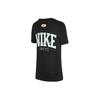 Nike Sportswear Amplify Letter Logo Digital Print Crew Neck Casual Short Sleeve T-Shirt Kids T-Shirts Black DR9672-010