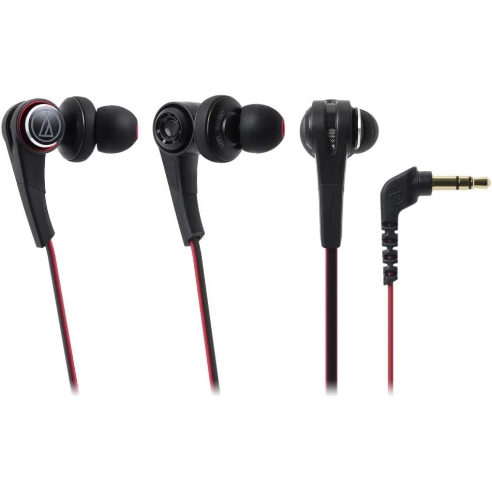 

Наушники-вкладыши Audio Technica Solid Bass, черные, Ath Cks770 Bk, одинарные, черные