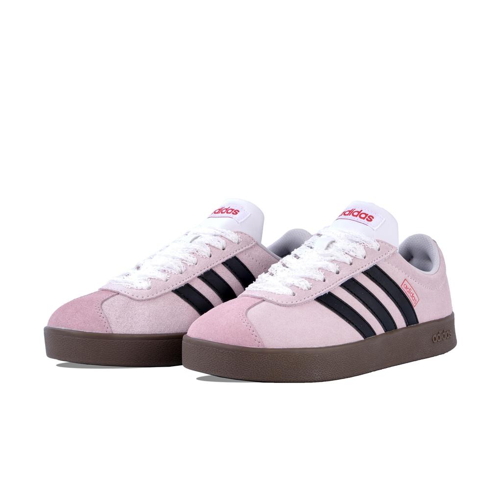 Adidas Neo VL Court 2.0 Slip Resistant Abrasion Resistant Low top Skateboard Shoes Unisex Pink HQ1802(Team626-)