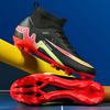 New Thorn 2025 Football Shoes Men and Women High-top Teenage Students FG Long Nails Grass Broken Nails Football Shoes