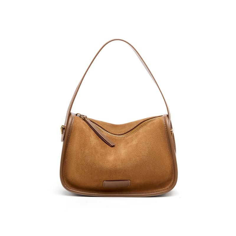 Retro women's bag matte cowhide leopard print niche design messenger bag women's light luxury leather premium commuter handbag