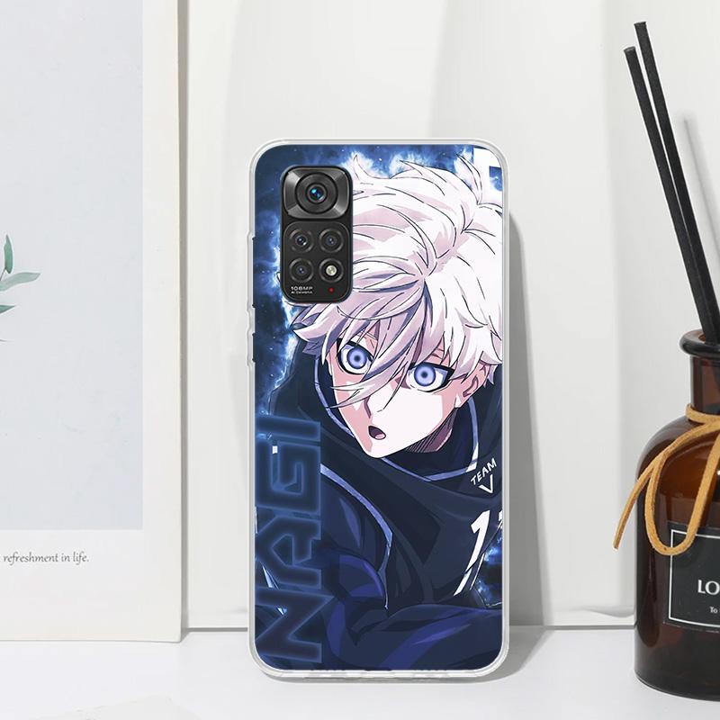 Blue Lock Nagi Seishiro Phone Case For Xiaomi Redmi Note 15 13 14S 14 Pro Plus 12S 11S 10S 12 11E 10 11T Art Fundas Back Cover R