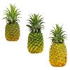 Artificial Pineapple Figurine Decor Modern Display Lifelike Fruit Model for Kitchen Living Room Kids Toys Photo Prop Cabinet