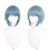 Puella Magi Madoka Magic Sayaka Miki Blue Cosplay Wig High Heat Resistant Fiber