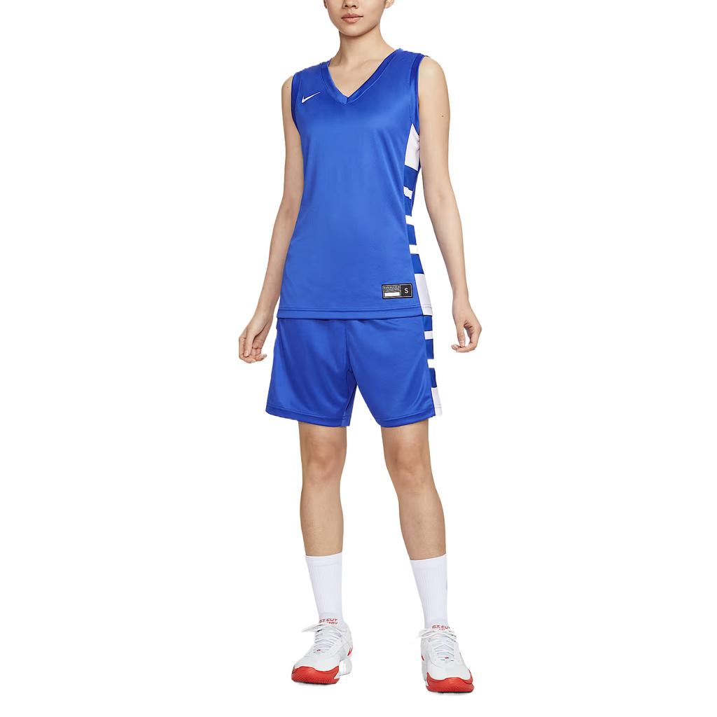 Nike Dri Fit Basketball Jersey Women's Blue IM9814-449