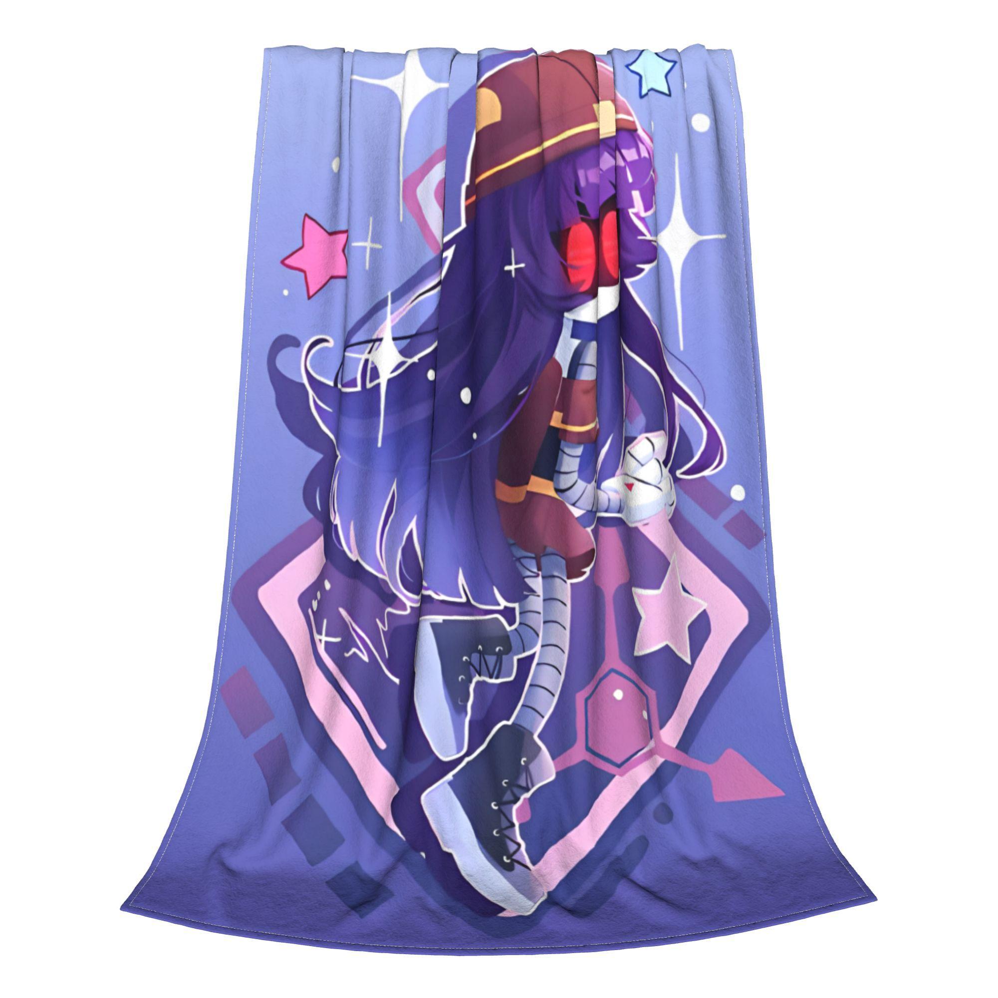 

Murder Drones N and Uzi Fleece Throw Blanket Blanket for Home Travel Warm Bedroom Quilt 30x40in