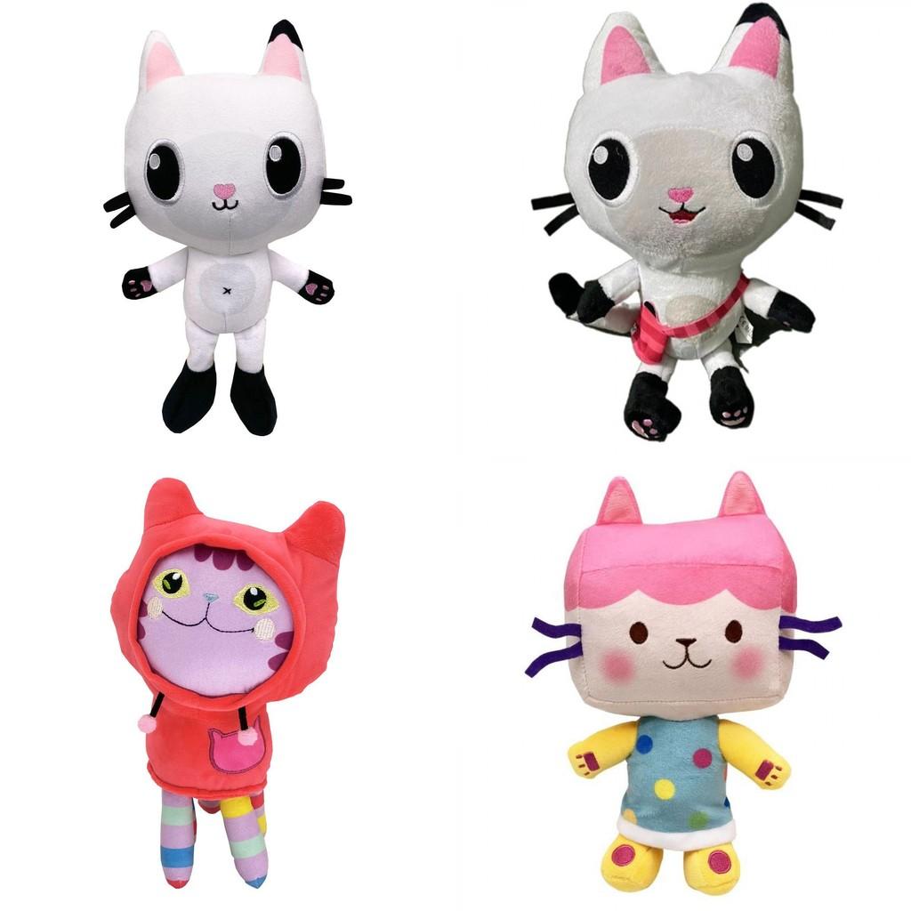 Gabby's Dollhouse Plush Cartoon Stuffed Cat Plushie Doll Kids Xmas Gifts
