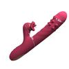 R420 Telescopic Vibrating Female Masturbator with Rotating Beads and Massage Wand